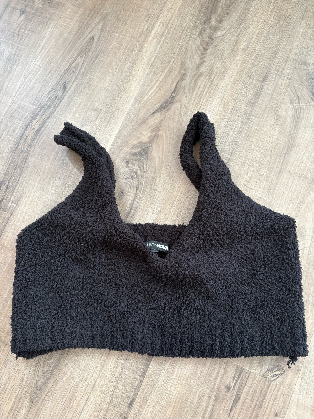 Fashion Nova Fleece Top (part of set)
